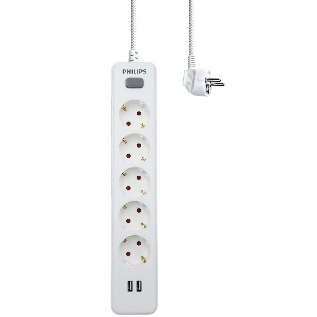 Produžni Kabel s 5 Utičnica Philips